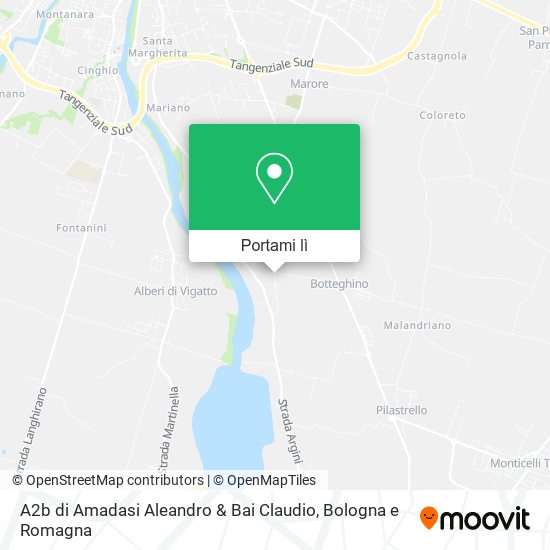 Mappa A2b di Amadasi Aleandro & Bai Claudio