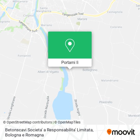 Mappa Betonscavi Societa' a Responsabilita' Limitata