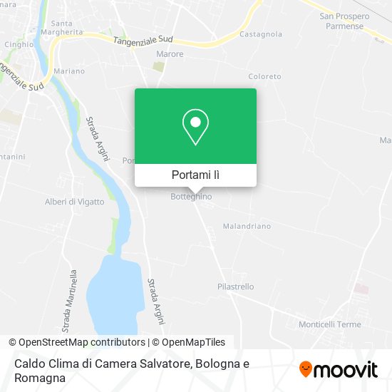 Mappa Caldo Clima di Camera Salvatore