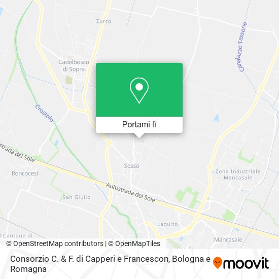 Mappa Consorzio C. & F. di Capperi e Francescon