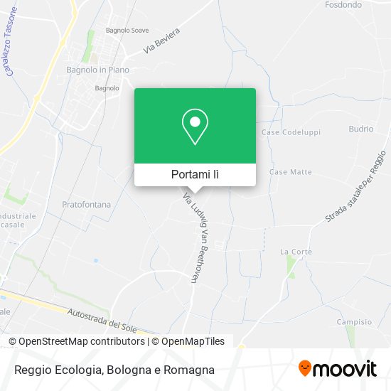 Mappa Reggio Ecologia
