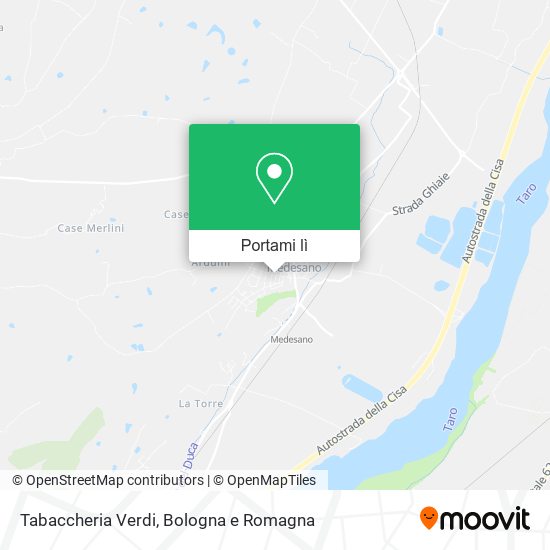 Mappa Tabaccheria Verdi