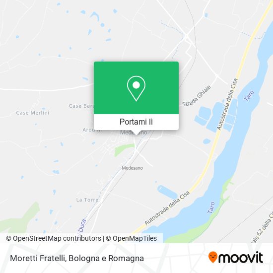 Mappa Moretti Fratelli