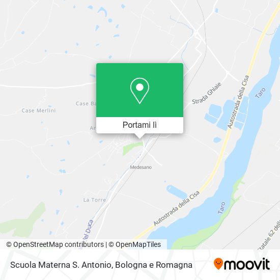 Mappa Scuola Materna S. Antonio
