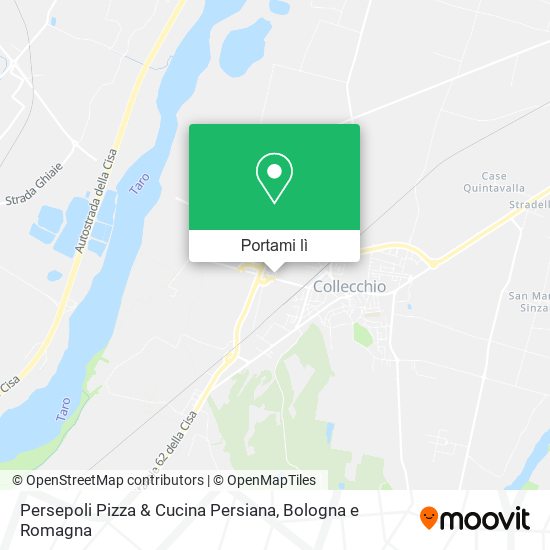 Mappa Persepoli Pizza & Cucina Persiana