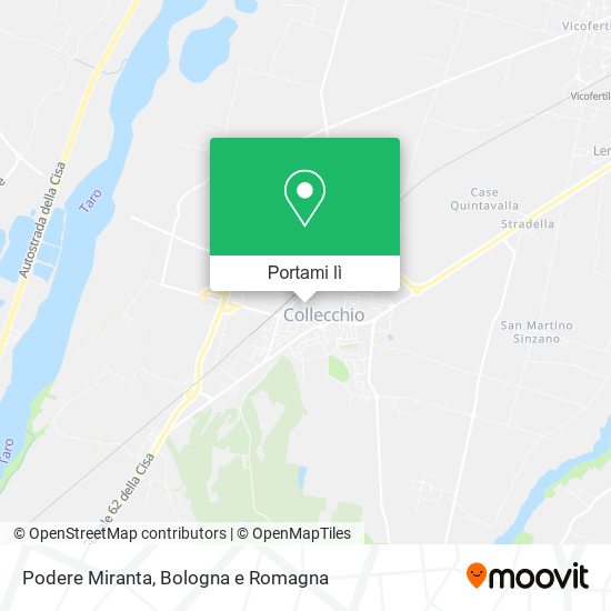 Mappa Podere Miranta