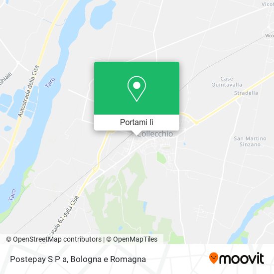 Mappa Postepay S P a