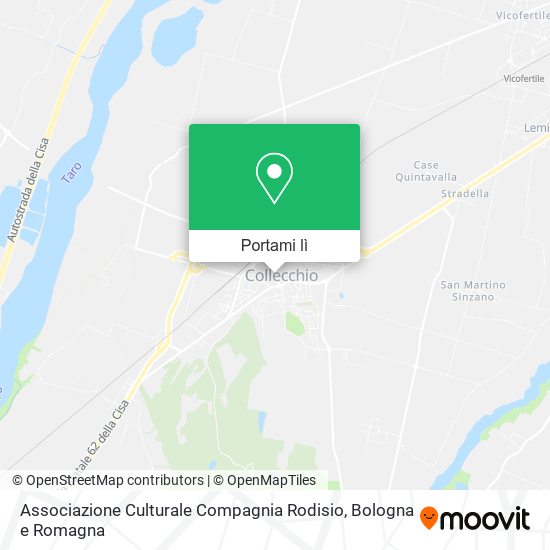 Mappa Associazione Culturale Compagnia Rodisio
