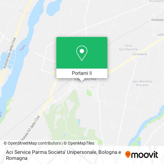Mappa Aci Service Parma Societa' Unipersonale