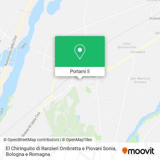 Mappa El Chiringuito di Ranzieri Ombretta e Piovani Sonia
