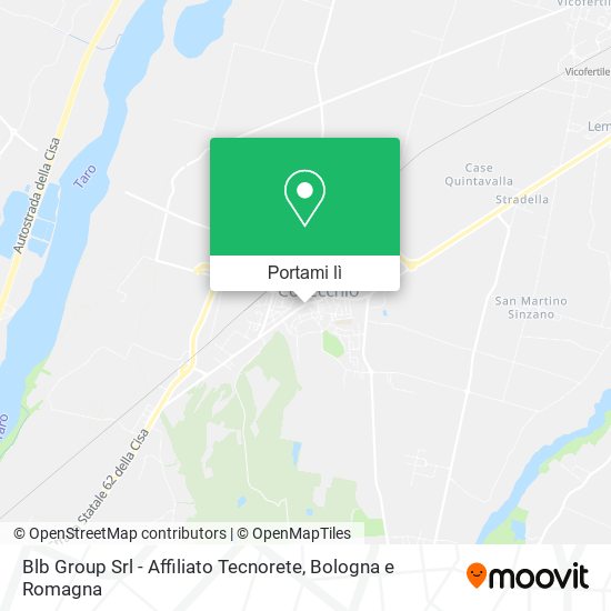 Mappa Blb Group Srl - Affiliato Tecnorete