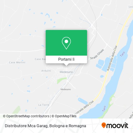 Mappa Distributore Mca Garag