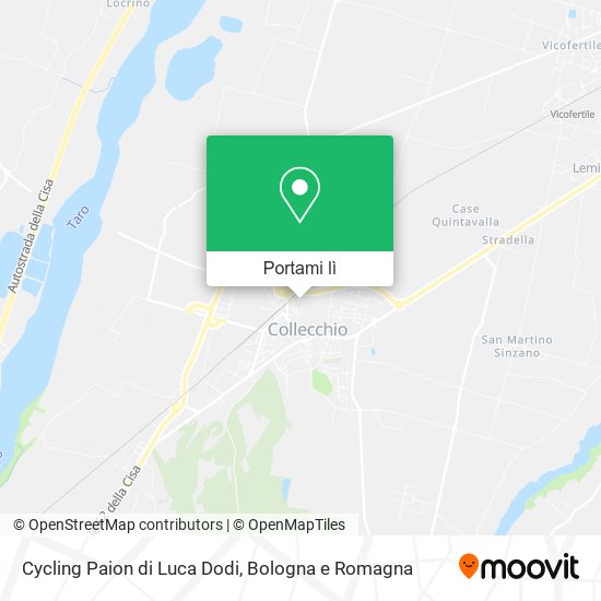 Mappa Cycling Paion di Luca Dodi