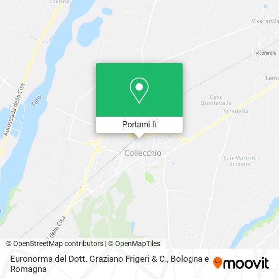 Mappa Euronorma del Dott. Graziano Frigeri & C.