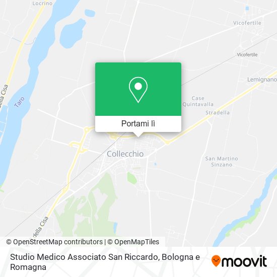 Mappa Studio Medico Associato San Riccardo