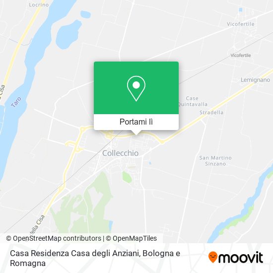 Mappa Casa Residenza Casa degli Anziani