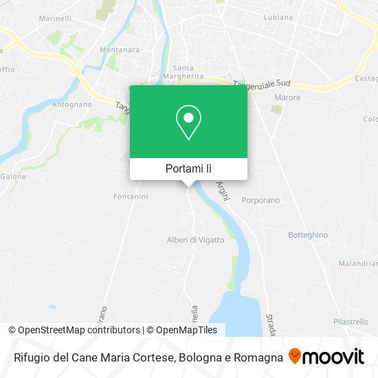 Mappa Rifugio del Cane Maria Cortese
