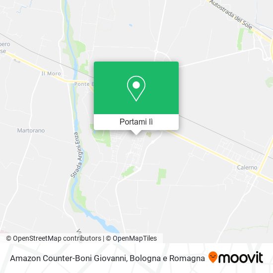 Mappa Amazon Counter-Boni Giovanni