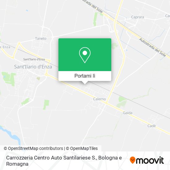 Mappa Carrozzeria Centro Auto Santilariese S.