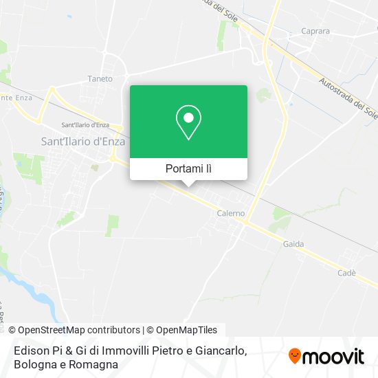 Mappa Edison Pi & Gi di Immovilli Pietro e Giancarlo