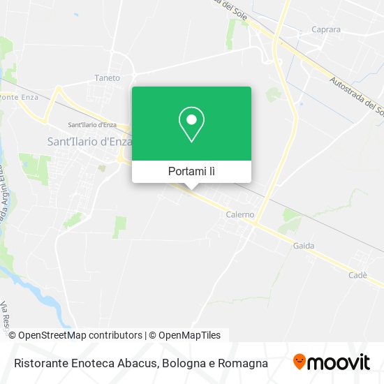 Mappa Ristorante Enoteca Abacus