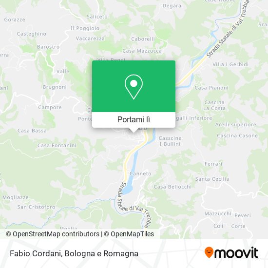 Mappa Fabio Cordani