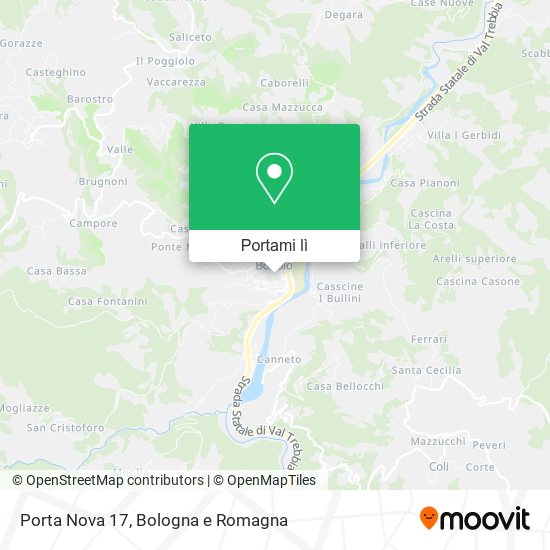 Mappa Porta Nova 17