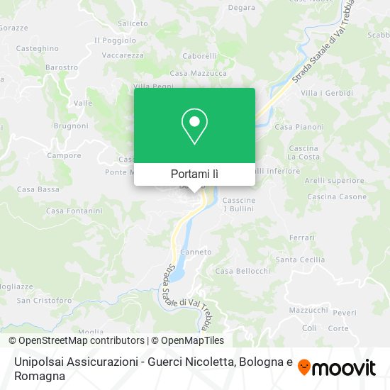 Mappa Unipolsai Assicurazioni - Guerci Nicoletta