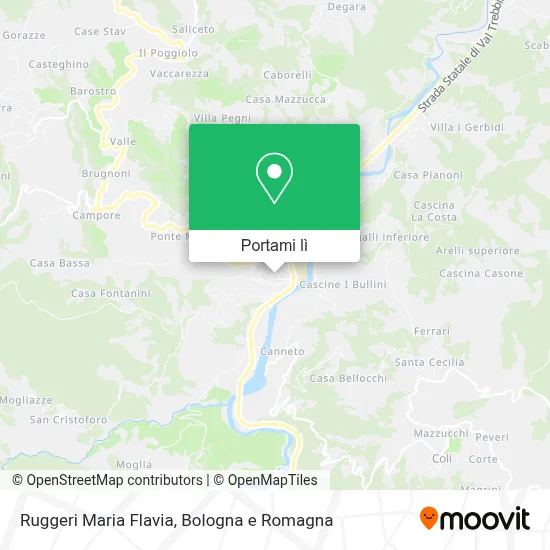 Mappa Ruggeri Maria Flavia
