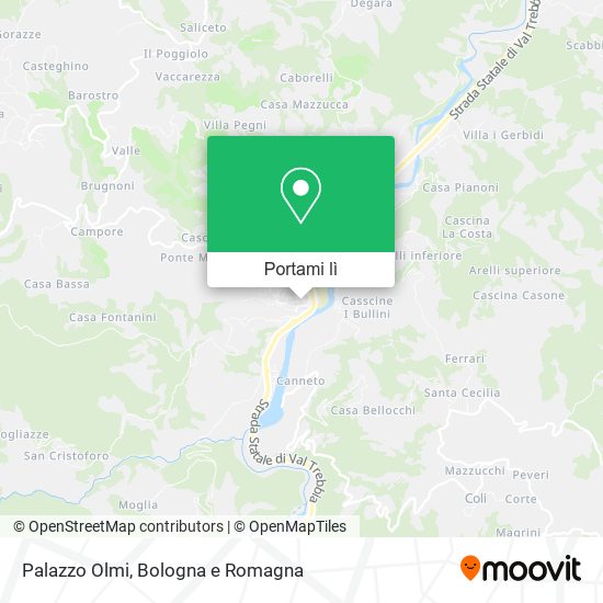 Mappa Palazzo Olmi