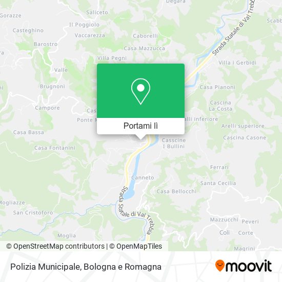 Mappa Polizia Municipale