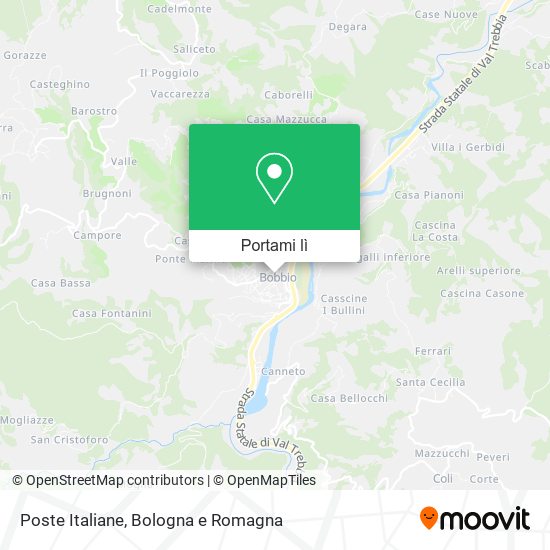 Mappa Poste Italiane