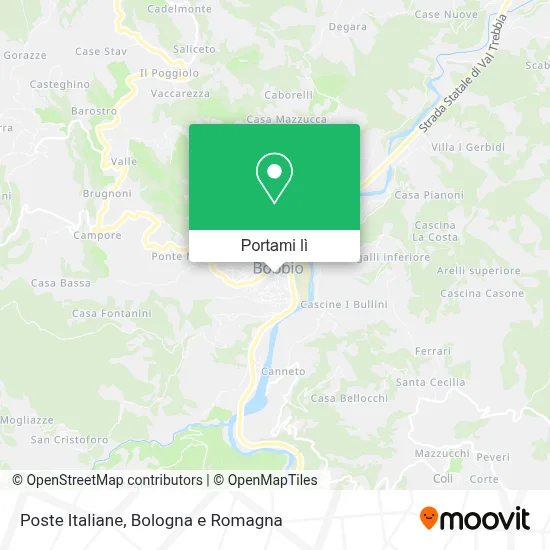 Mappa Poste Italiane