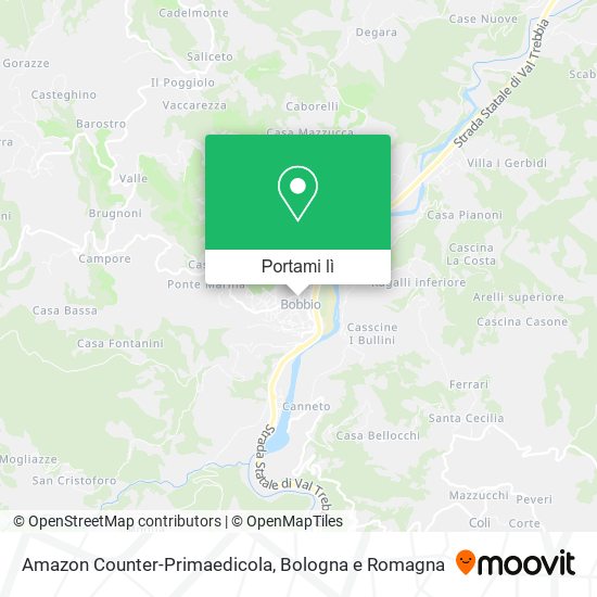 Mappa Amazon Counter-Primaedicola