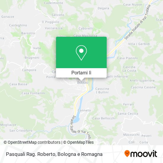 Mappa Pasquali Rag. Roberto