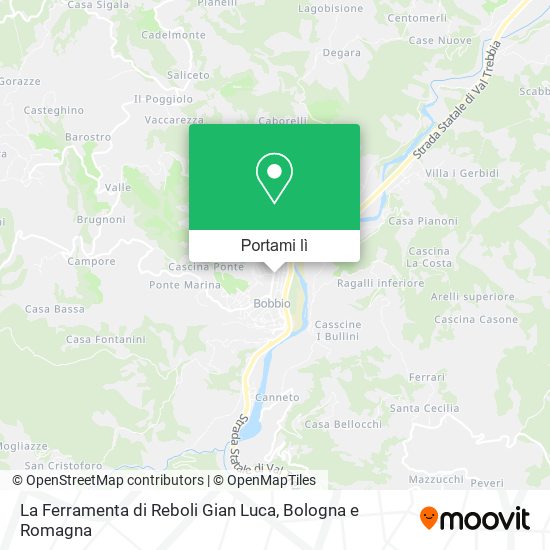 Mappa La Ferramenta di Reboli Gian Luca