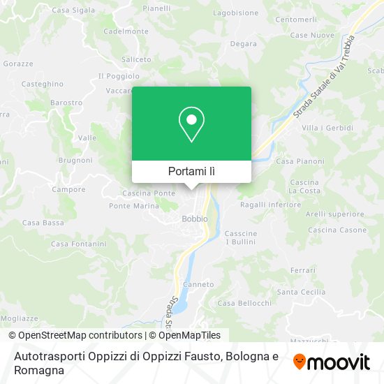 Mappa Autotrasporti Oppizzi di Oppizzi Fausto