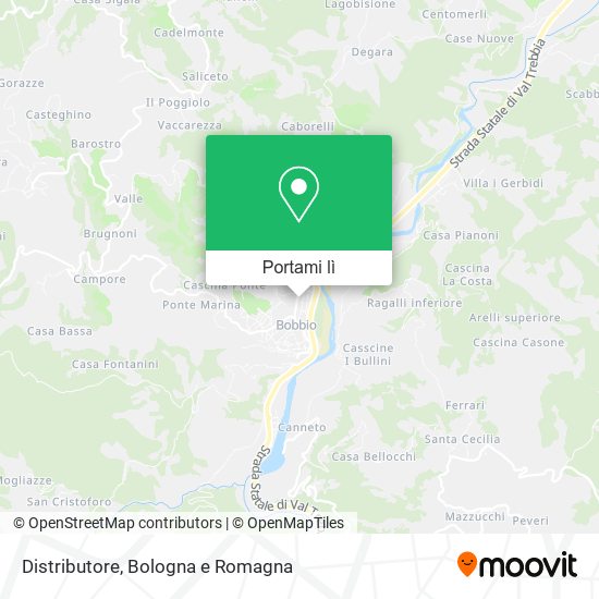 Mappa Distributore