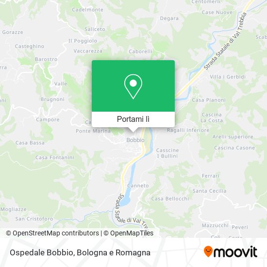 Mappa Ospedale Bobbio