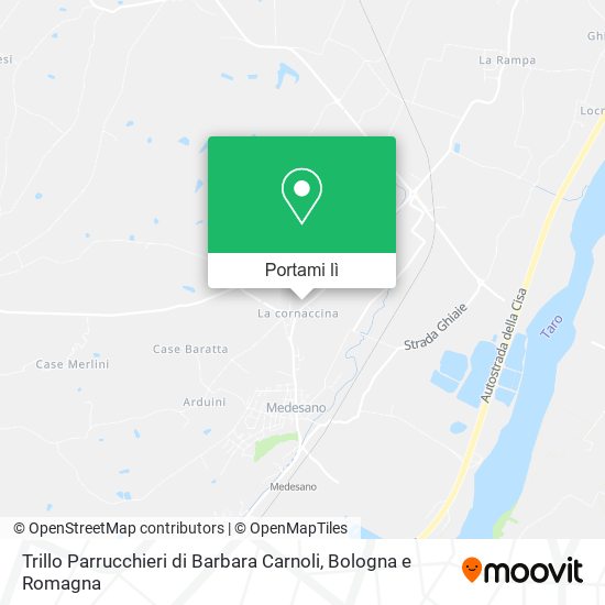 Mappa Trillo Parrucchieri di Barbara Carnoli