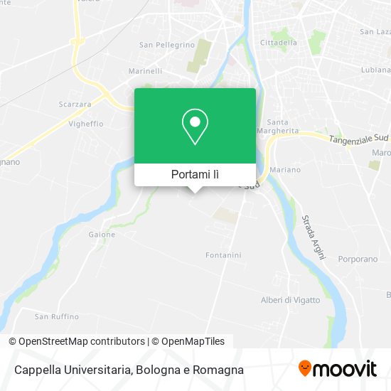 Mappa Cappella Universitaria
