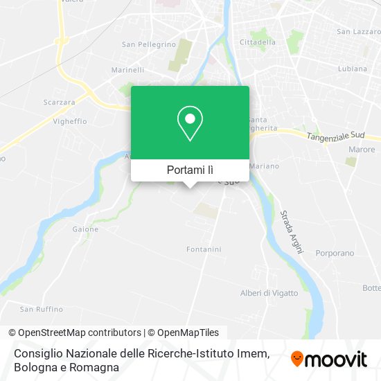 Mappa Consiglio Nazionale delle Ricerche-Istituto Imem