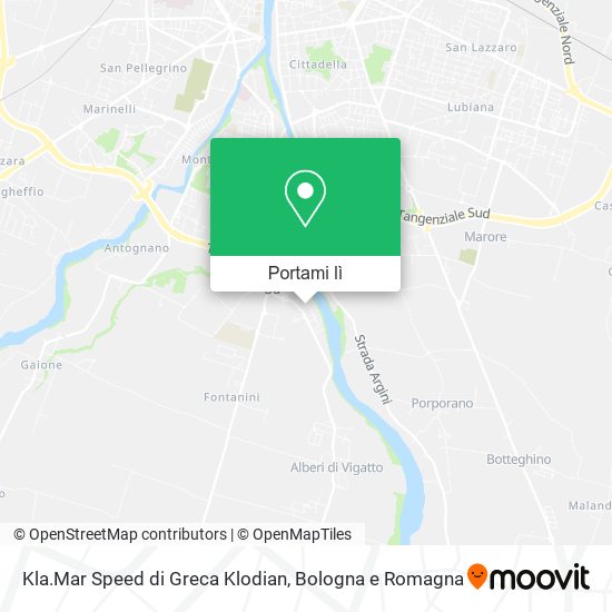 Mappa Kla.Mar Speed di Greca Klodian