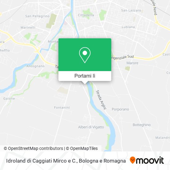 Mappa Idroland di Caggiati Mirco e C.