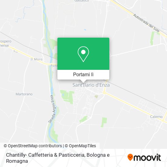 Mappa Chantilly- Caffetteria & Pasticceria
