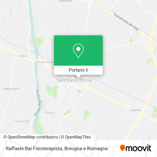 Mappa Raffaele Bai Fisioterapista