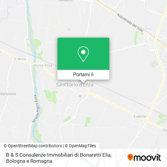 Mappa B & S Consulenze Immobiliari di Bonaretti Elia