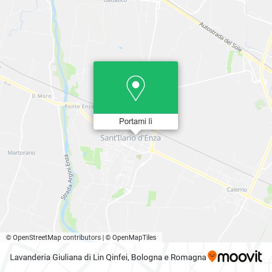 Mappa Lavanderia Giuliana di Lin Qinfei