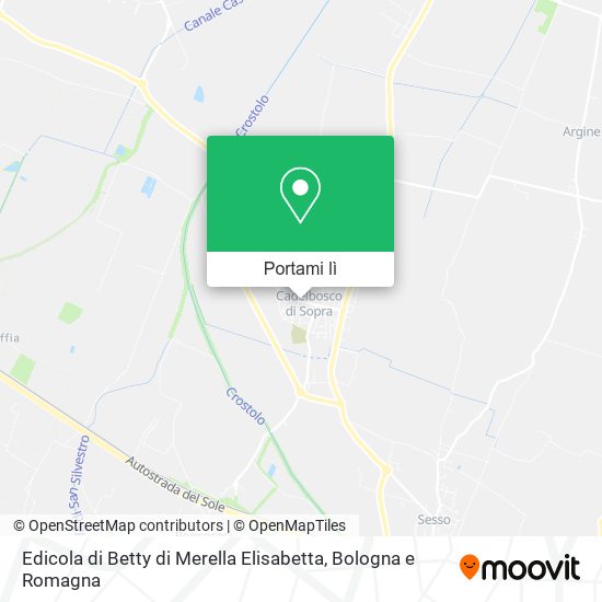 Mappa Edicola di Betty di Merella Elisabetta