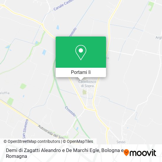 Mappa Demi di Zagatti Aleandro e De Marchi Egle